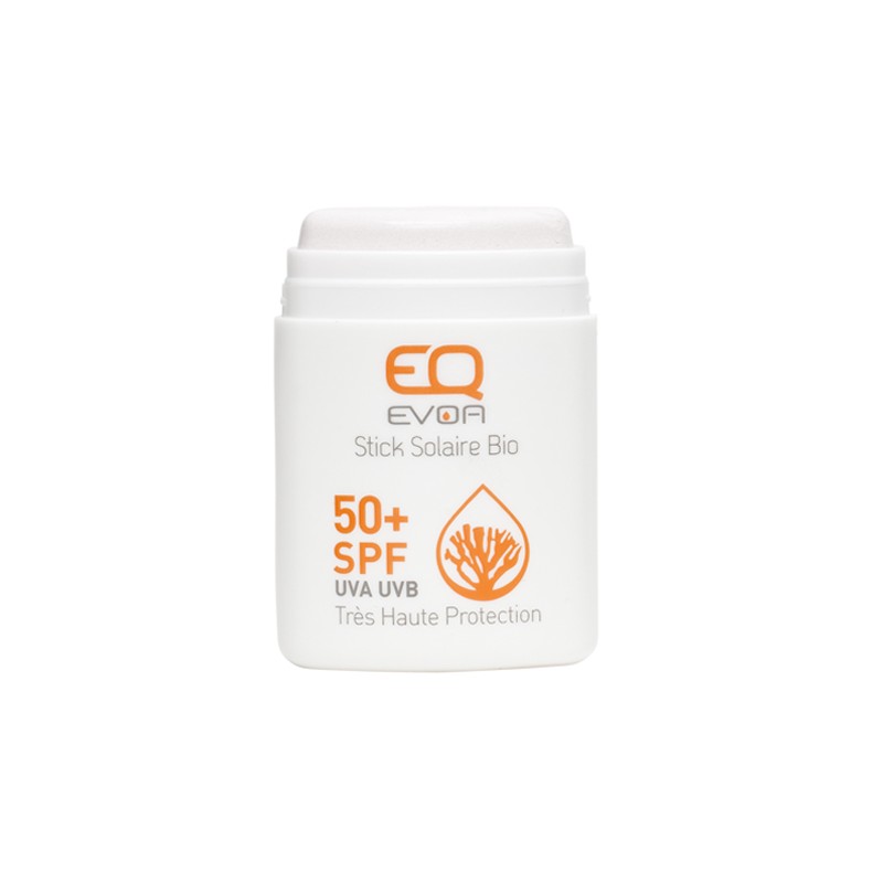 Stick solaire EQ Love - EVOA blanc SPF50+