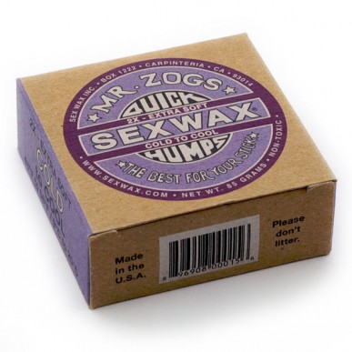 Sex Wax Quick Humps 2x Extra Soft Cold To Cool 9° à 20°
