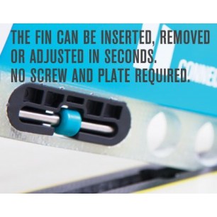 Single FCS 2 FatBoy PG Longboard Fins
