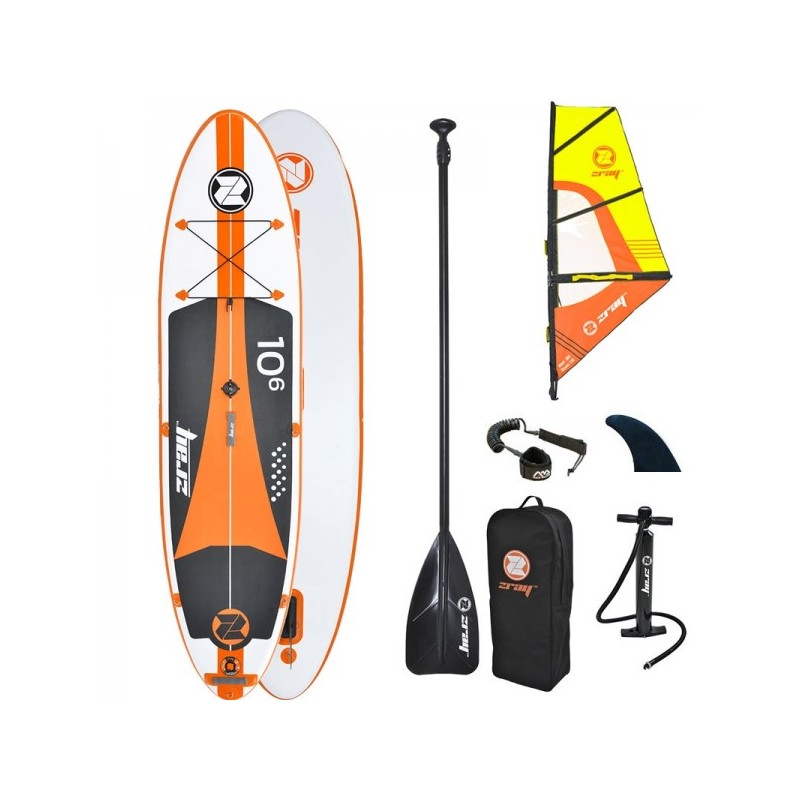 SUP Gonflable Convertible Windsurf ZRay - W2 