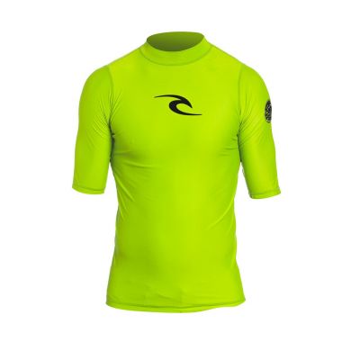 Lycra Rip Curl Manches Courtes - Lime Lycra Rip Curl Manches Courtes - Lime