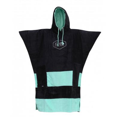 Poncho All In - V Poncho Flash Line - Black/Blue Poncho All In - V Poncho Flash Line - Black/Blue