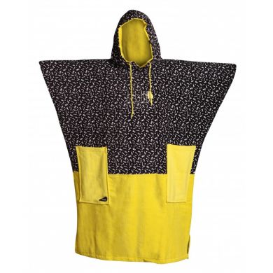 Poncho All In - V Poncho Flash Line - Print Yellow Poncho All In - V Poncho Flash Line - Print Yellow