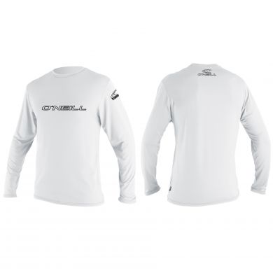 Lycra O'neill Manches Longues - Basic Skins L/S - Sun Shirt - White Lycra O'neill Manches Longues - Basic Skins L/S - Sun Shirt - White