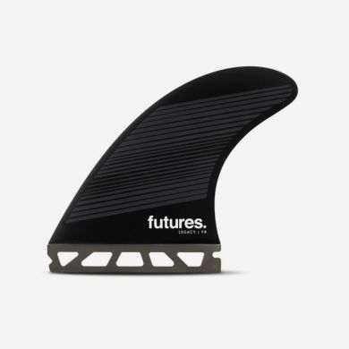 Derives Futures Fins - F8 RTM Hex Legacy series - Thruster gray/black Derives Futures Fins - F8 RTM Hex Legacy series - Thruster gray/black
