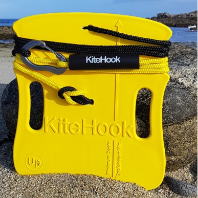 kite hook- Kite self launcher - jaune