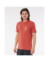 T-shirt UV - Rip Curl Searcher - Maroon