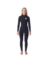 Combinaison Rip Curl Femme - Dawn Patrol 4/3mm Back Zip - Black 2023