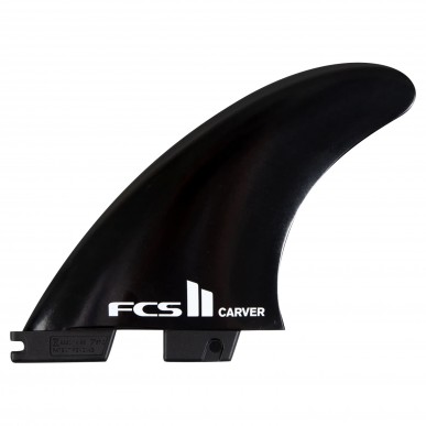 Derives FCS 2 Carver Tri Retail Fins - Black