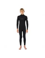 Combinaison Rip Curl - Junior Dawn Patrol 4/3 mm Chest Zip - Black 2023