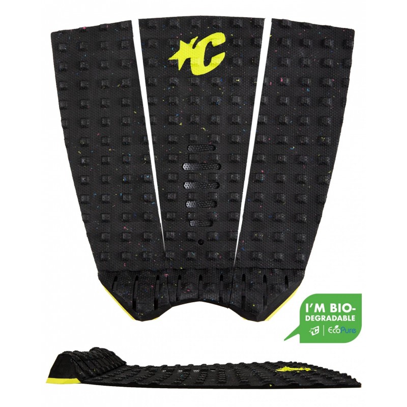 Pad Creatures - Mick Fanning Lite EcoPure - Carbon Eco