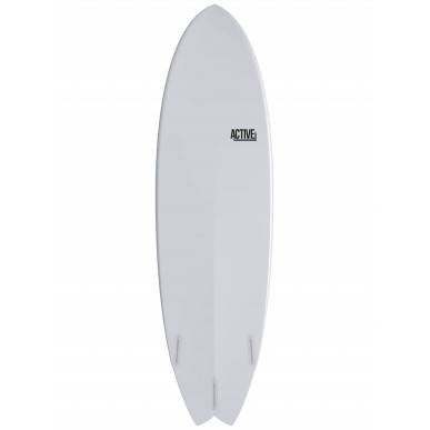 Surf - Active - Fish - Epoxy - Clear