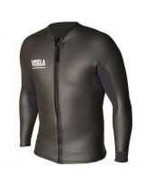 Top Vissla North Seas 2/2 Front Zip Jacket BLK