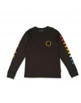 Tee-Shirt - Town and Country - L/S Washed Black 