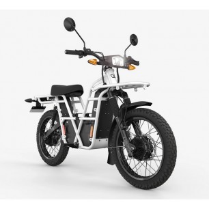 Moto éléctrique UBCO - 2x2 adventure bike Blanche - Batterie 2.1kwh