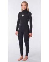 Combinaison Rip Curl - Dawn Patrol 3/2 mm Front Zip Women - Black 2023