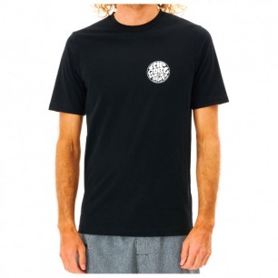 T-shirt UV - Rip Curl Icons Of Surf - Black