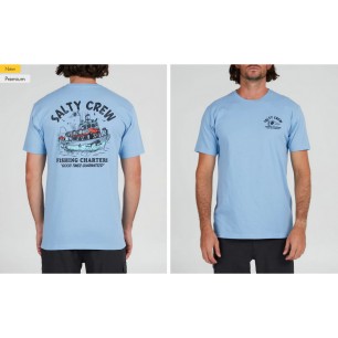 Tee-shirt Salty Crew - Fishing Charters Prem S/S