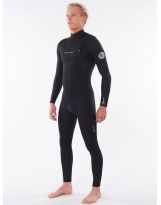 Combinaison Rip Curl - Dawn Patrol Perf 4/3mm Chest zip - Black 2024