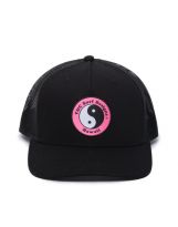 Casquette Town and Country - YY Trucker Cap - Black Black Pink 