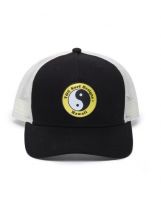 Casquette Town and Country - YY Trucker Cap - Black White Yellow 