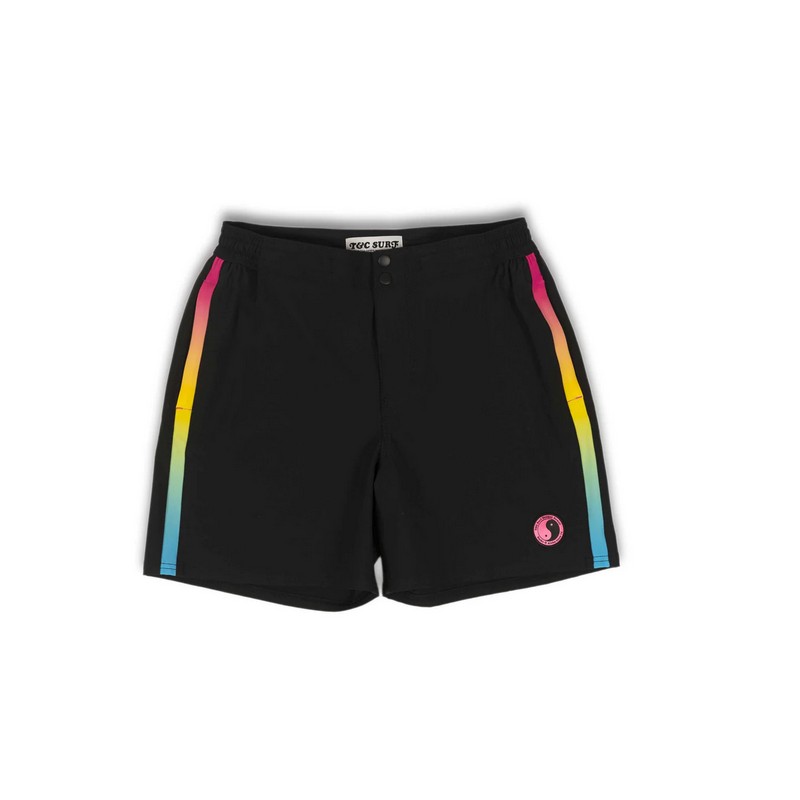 Boardshort TownCountry - Easy Fit 17.5 Black