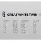 Surf Firewire - Great White Twin