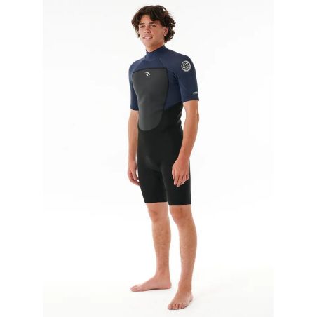 Shorty Rip Curl - Omega 2/2 Back Zip - Slate