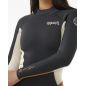 Shorty Rip Curl - Dawn Patrol 2/2 Back Zip - Light Brown