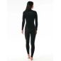 Combinaison Rip Curl - Dawn Patrol 3/2 mm Front Zip Women - Black