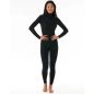 Combinaison Rip Curl - Dawn Patrol 3/2 mm Front Zip Women - Black 2024