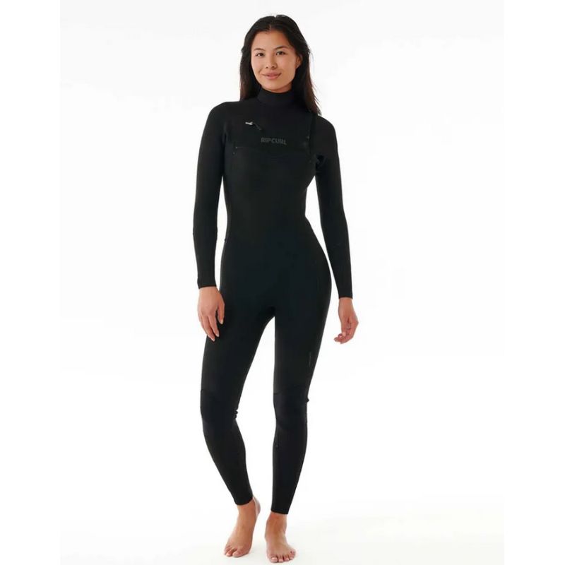 Combinaison Rip Curl - Dawn Patrol 3/2 mm Front Zip Women - Black
