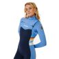 Combinaison Rip Curl Femme - Dawn Patrol Performance 4/3mm Chest Zip - Bleu 2024