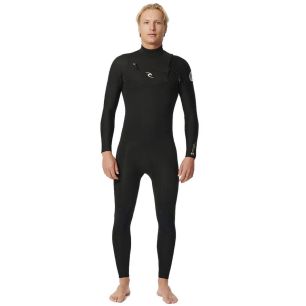 Combinaison Rip Curl - Dawn Patrol Perf 3/2 mm Front Zip - Black 2024