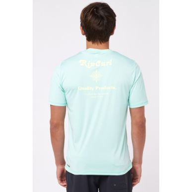 T-shirt UV - Rip Curl Salt Water Culture - Washed Aqua