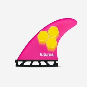 Derives Futures - FAM3 Al Merrick RTM Hex - Thruster Pink & Yellow