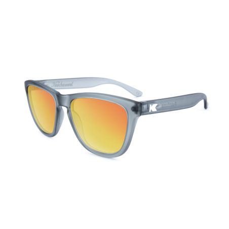 Lunette Knockaround - Frosted Grey / Red Sunset Premiums