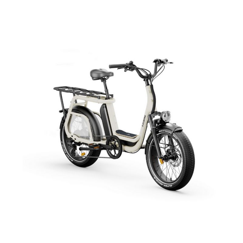 Vélo ELWING Ritmic Jumbo Blanc longtail Vélo ELWING Ritmic Jumbo Blanc longtail