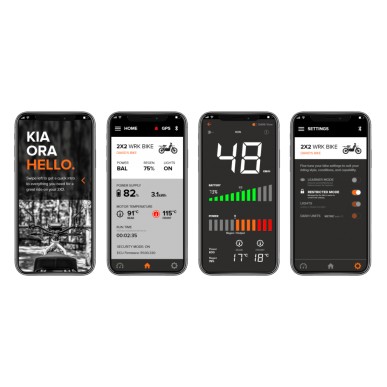 Moto éléctrique UBCO - 2x2 adventure bike Blanche - Batterie 2.1kwh