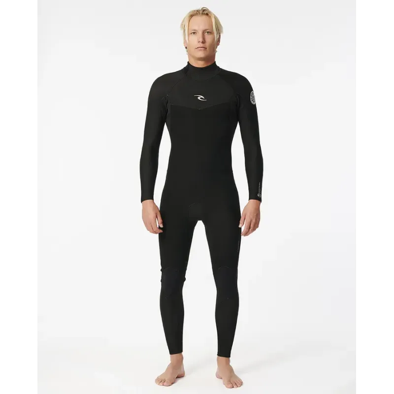 Combinaison Rip Curl -  Dawn Patrol 3/2 BackZip - Black 2025