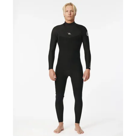 Combinaison Rip Curl -Dawn Patrol 3/2 Zip dos - Black 2025