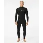 Combinaison Rip Curl -  Dawn Patrol 3/2 BackZip - Black 2025