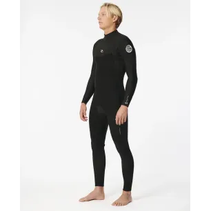 Combinaison Rip Curl -  Dawn Patrol 3/2 BackZip - Black 2025
