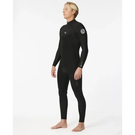 Combinaison Rip Curl -  Dawn Patrol 3/2 BackZip - Black 2025