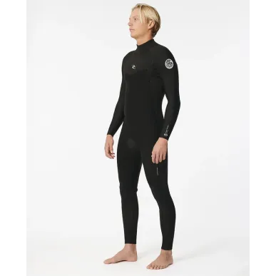 Combinaison Rip Curl -Dawn Patrol 3/2 Zip dos - Black 2025