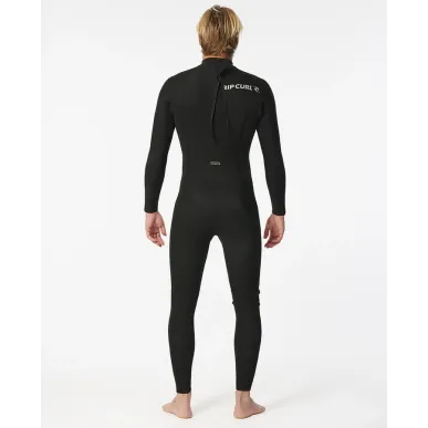Combinaison Rip Curl -Dawn Patrol 3/2 Zip dos - Black 2025