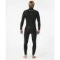 Combinaison Rip Curl - Dawn Patrol  3/2 Zip poitrine Black