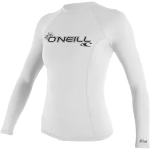 Lycra O'neill Wms Basic Skins L/S Rash Guard