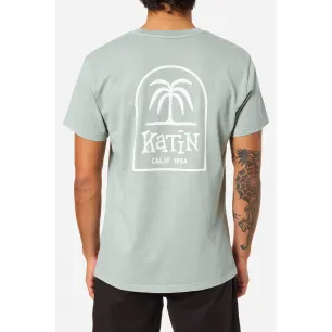 Tee-Shirt Katin K-Palm Tee Vintage Aloe Pigment