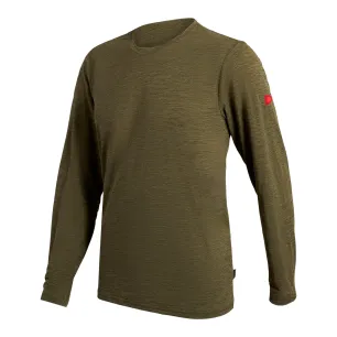 Florence Airtex Long Sleeves Shirt KHAKI